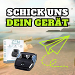 Schick uns dein Gerät!